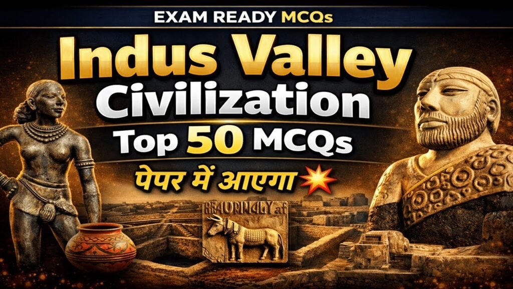 Indus Valley Civilization MCQ